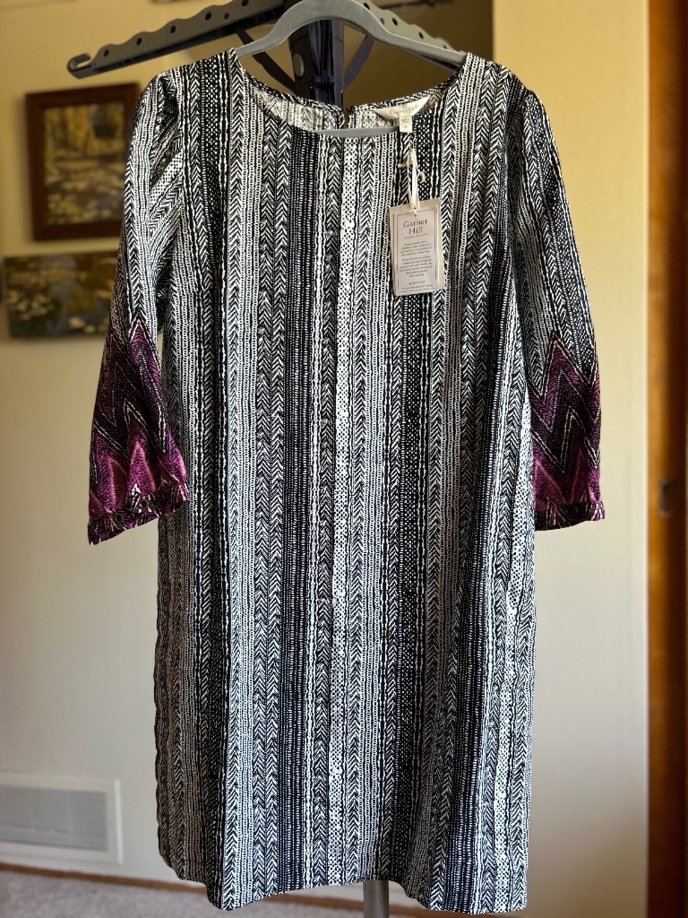 Garnet Hill Linen Shift Dress